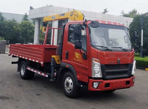 徐工牌XGS5041JSQZ6型随车起重运输车